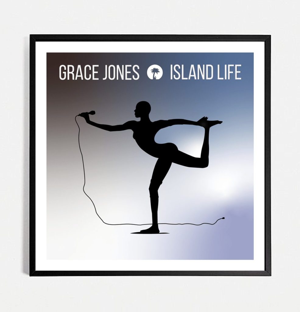 GRACE JONES Island Life album print