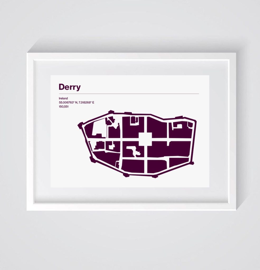 Derry - Inside The Walls print